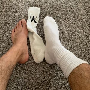 Tan socks only